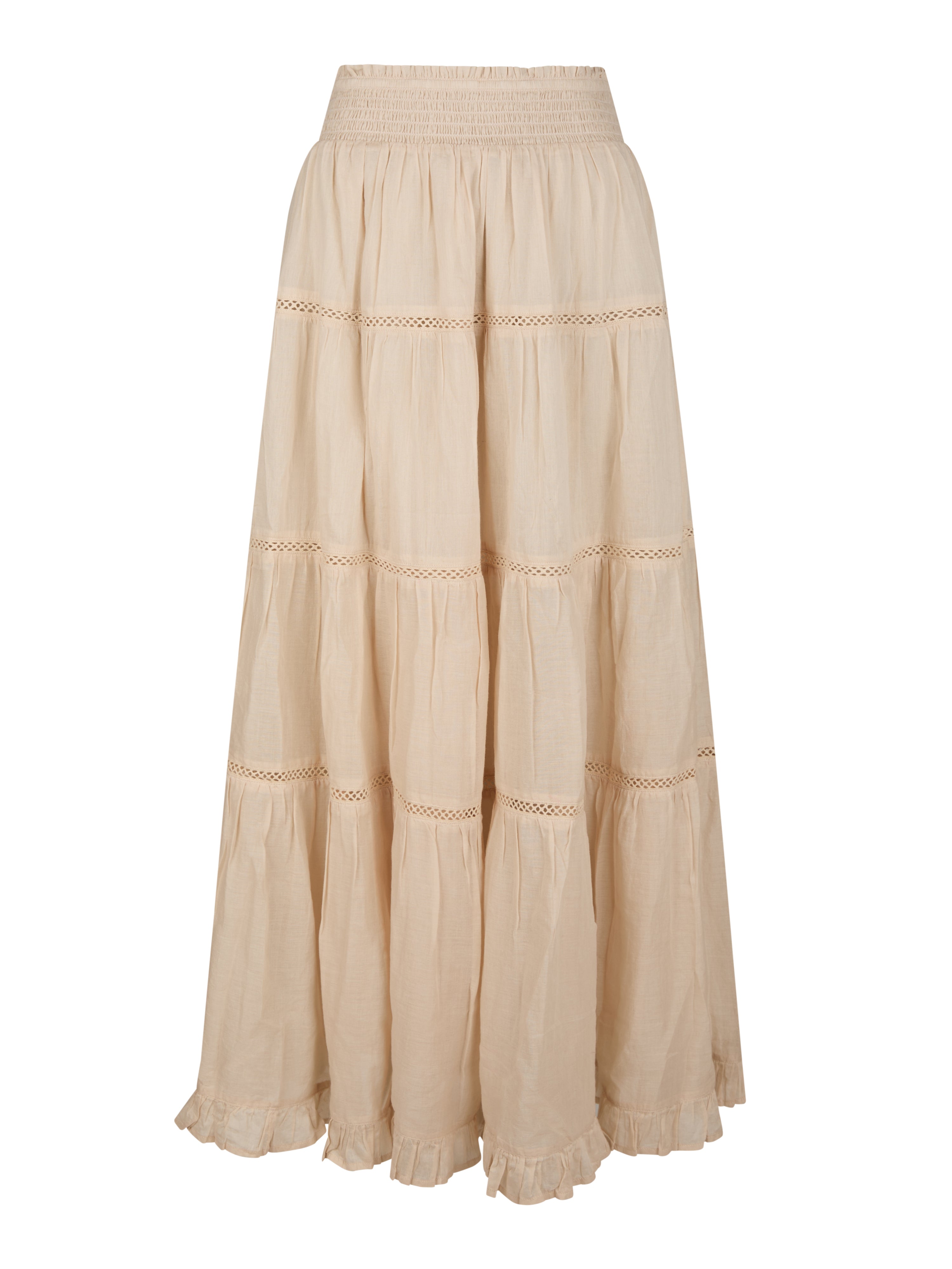 Miranda Voile nederdel - sand